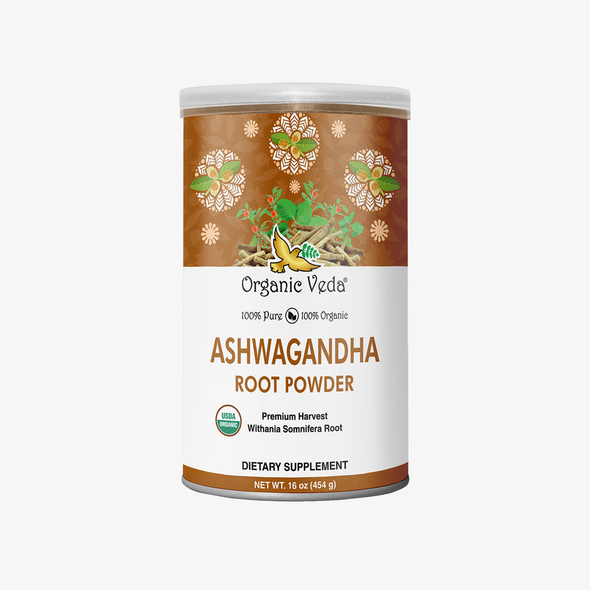 Ashwagandha Root Powder OrganicVeda