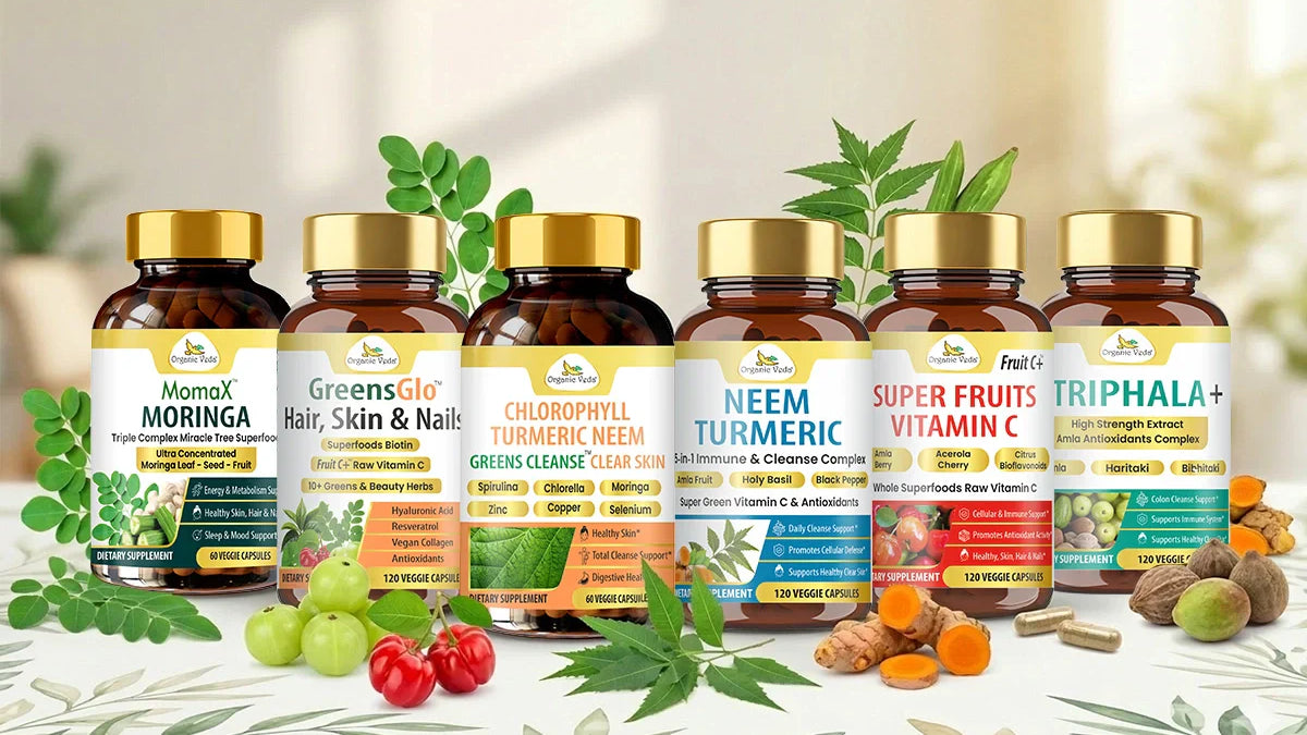 Natural Wellness Supplements for Detox, Skin Health, and Daily Nutrition