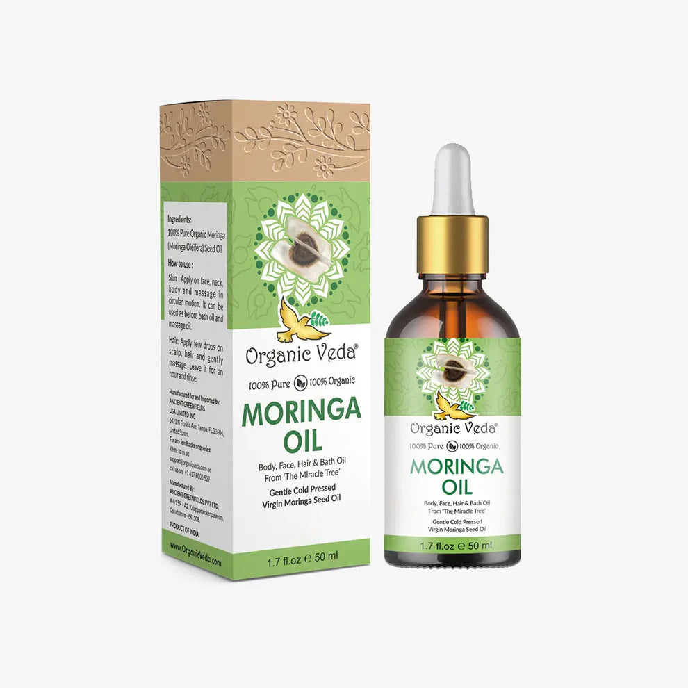 Moringa Oil OrganicVeda USA
