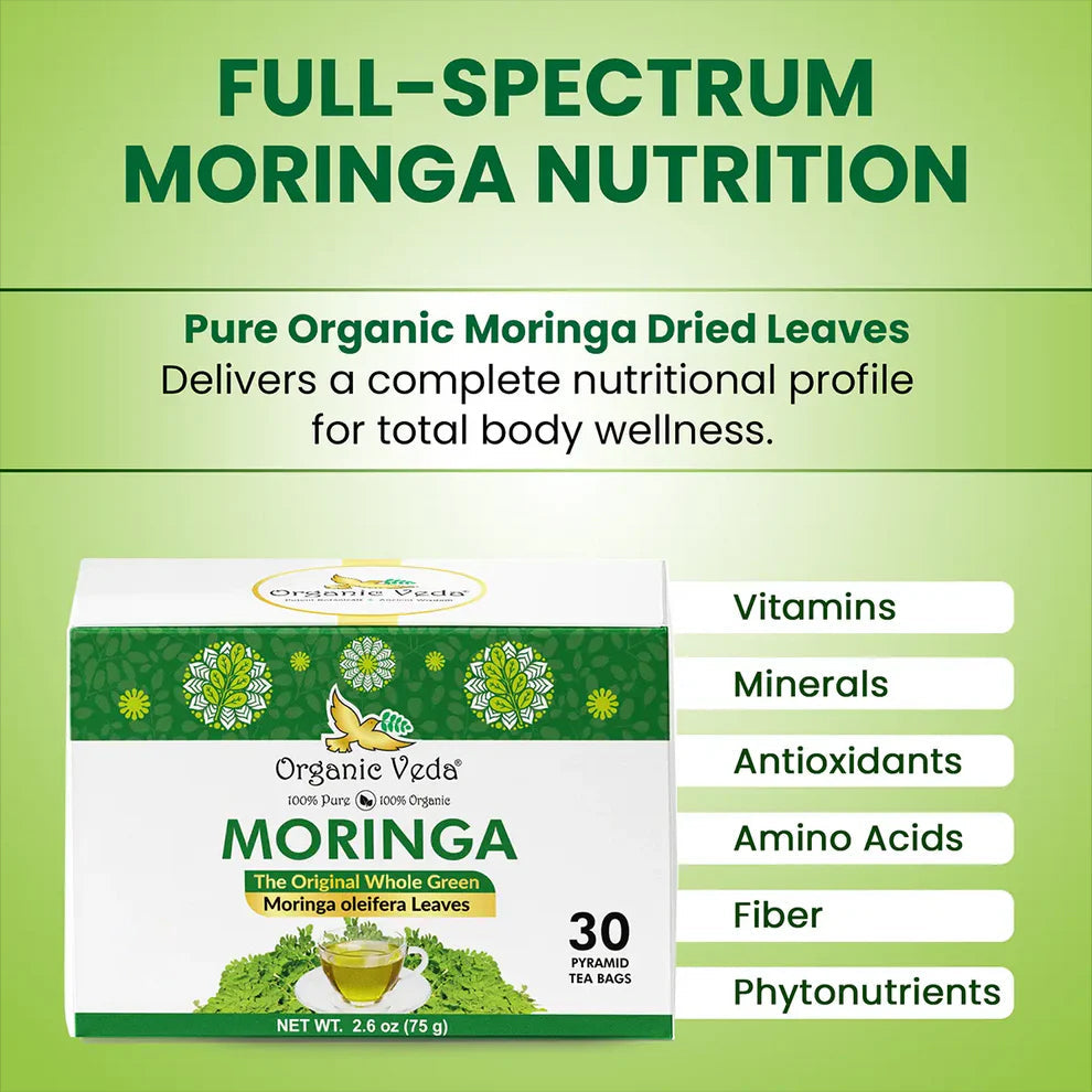 Moringa Original Tea OrganicVeda USA