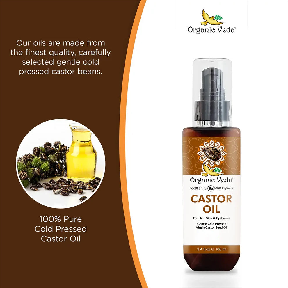 Castor Oil OrganicVeda USA