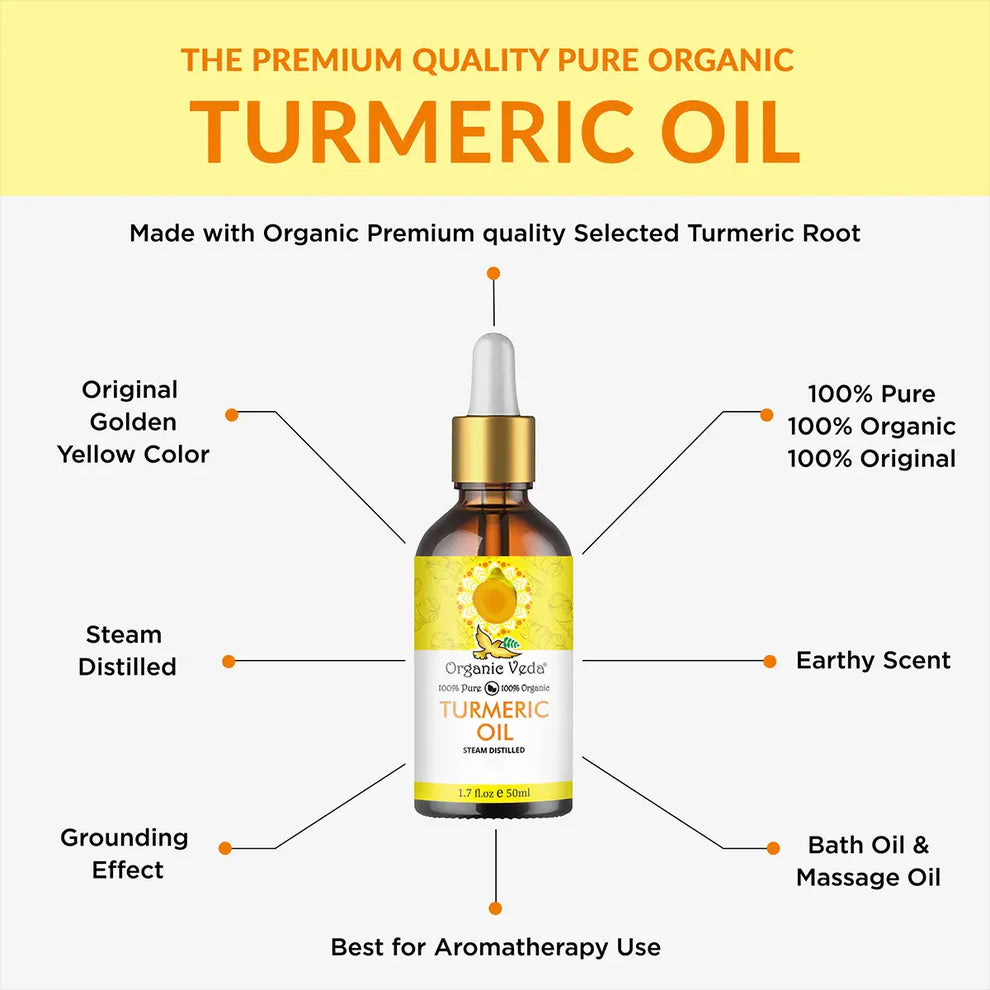 Turmeric Oil OrganicVeda USA