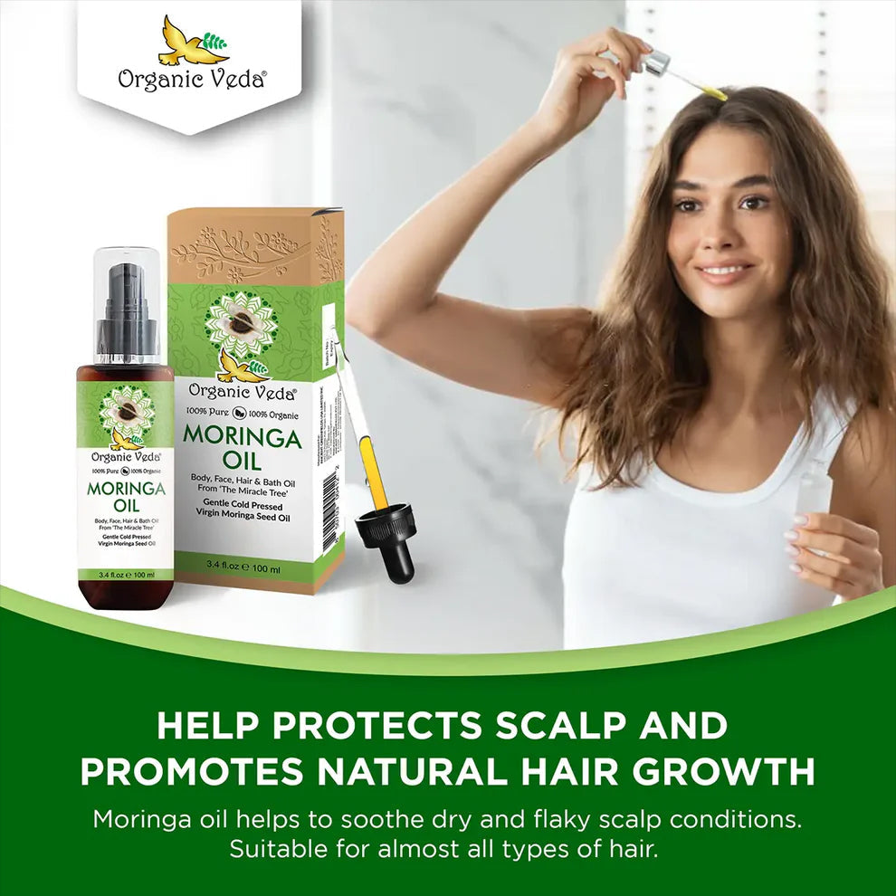 Moringa Oil OrganicVeda USA