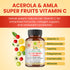 Acerola and Amla Vitamin C Capsules OrganicVeda