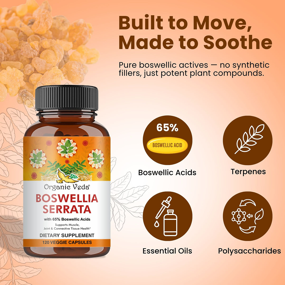 Boswellia Serrata Capsules Organicveda