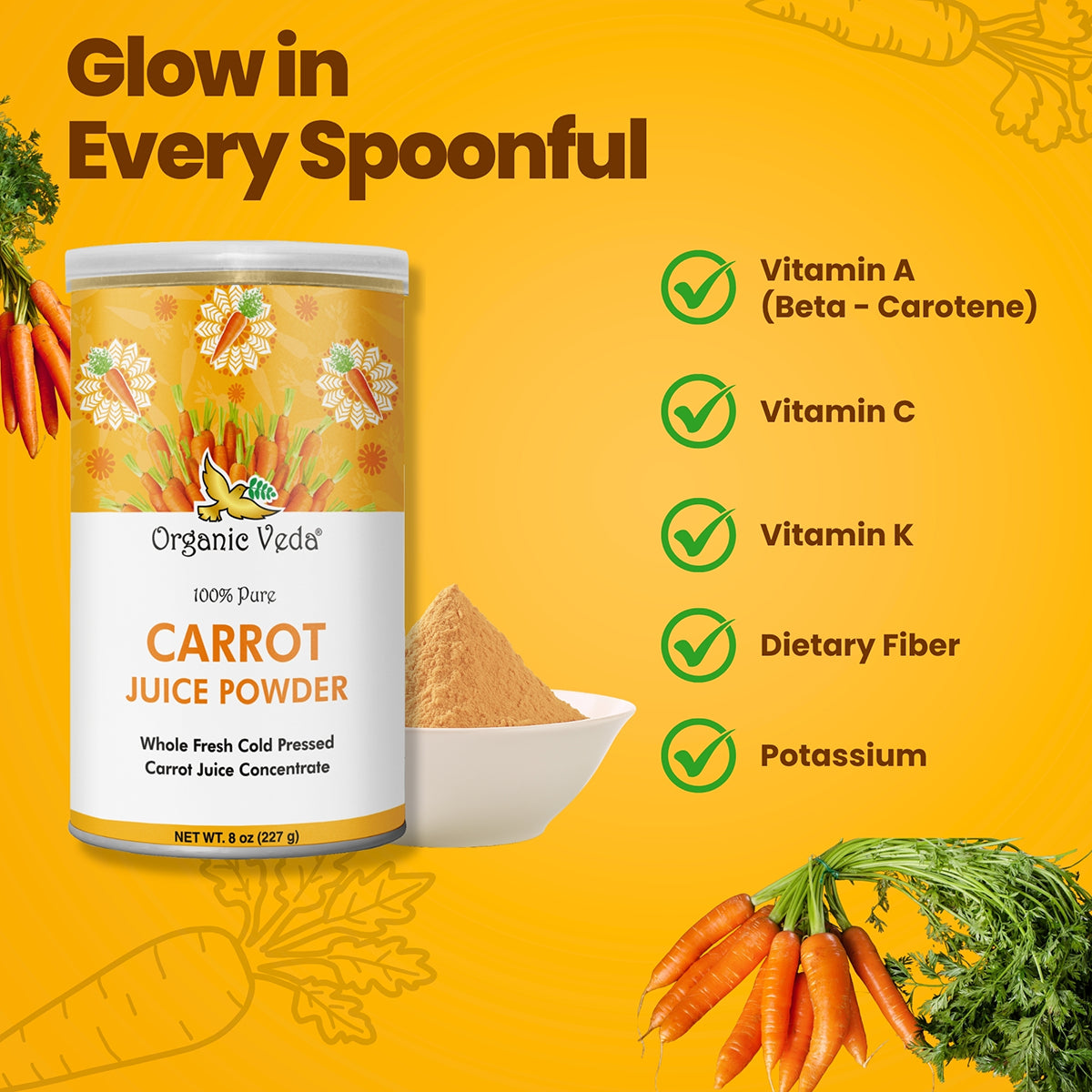 Carrot Juice Powder