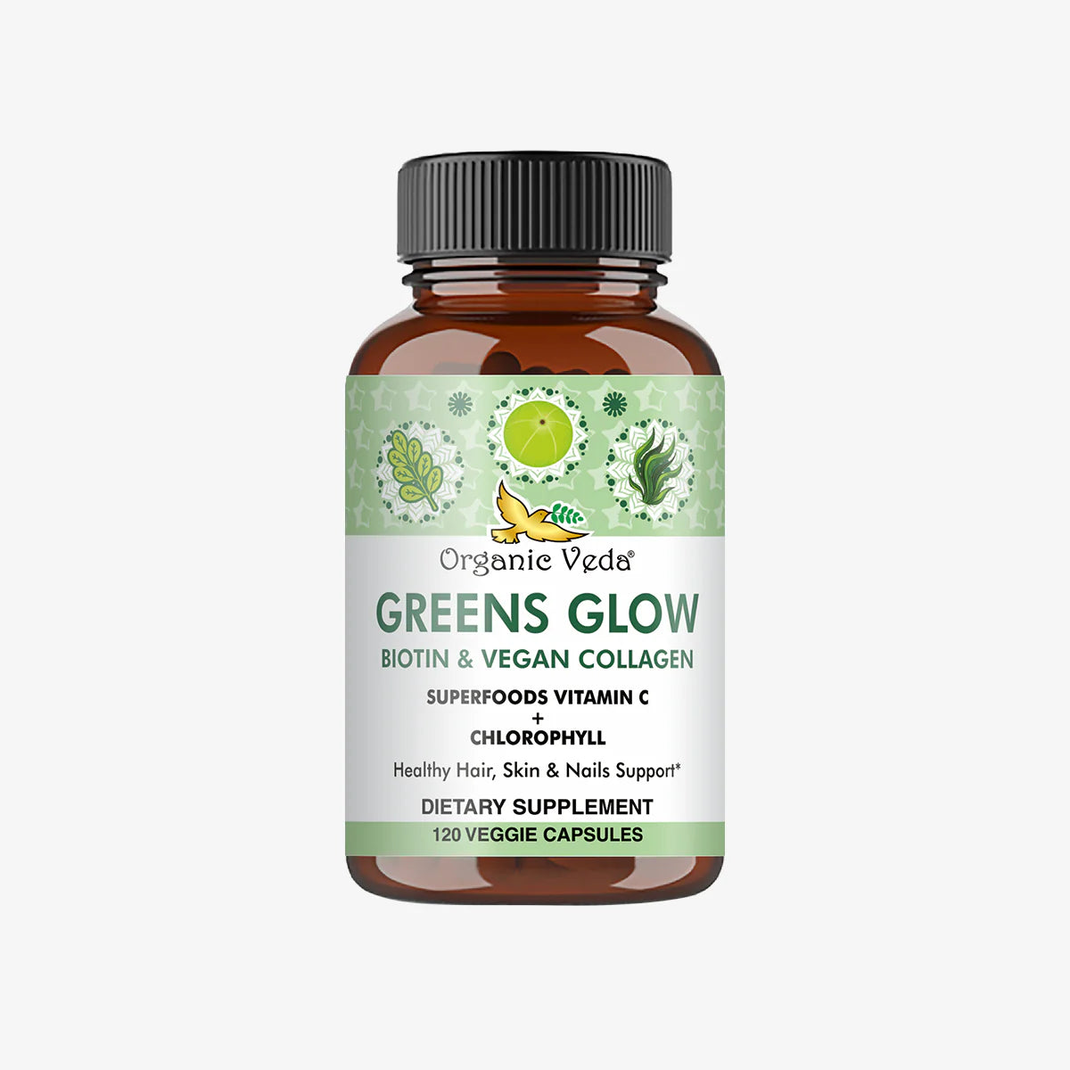 Greens Glow Biotin & Vegan Collagen Capsules