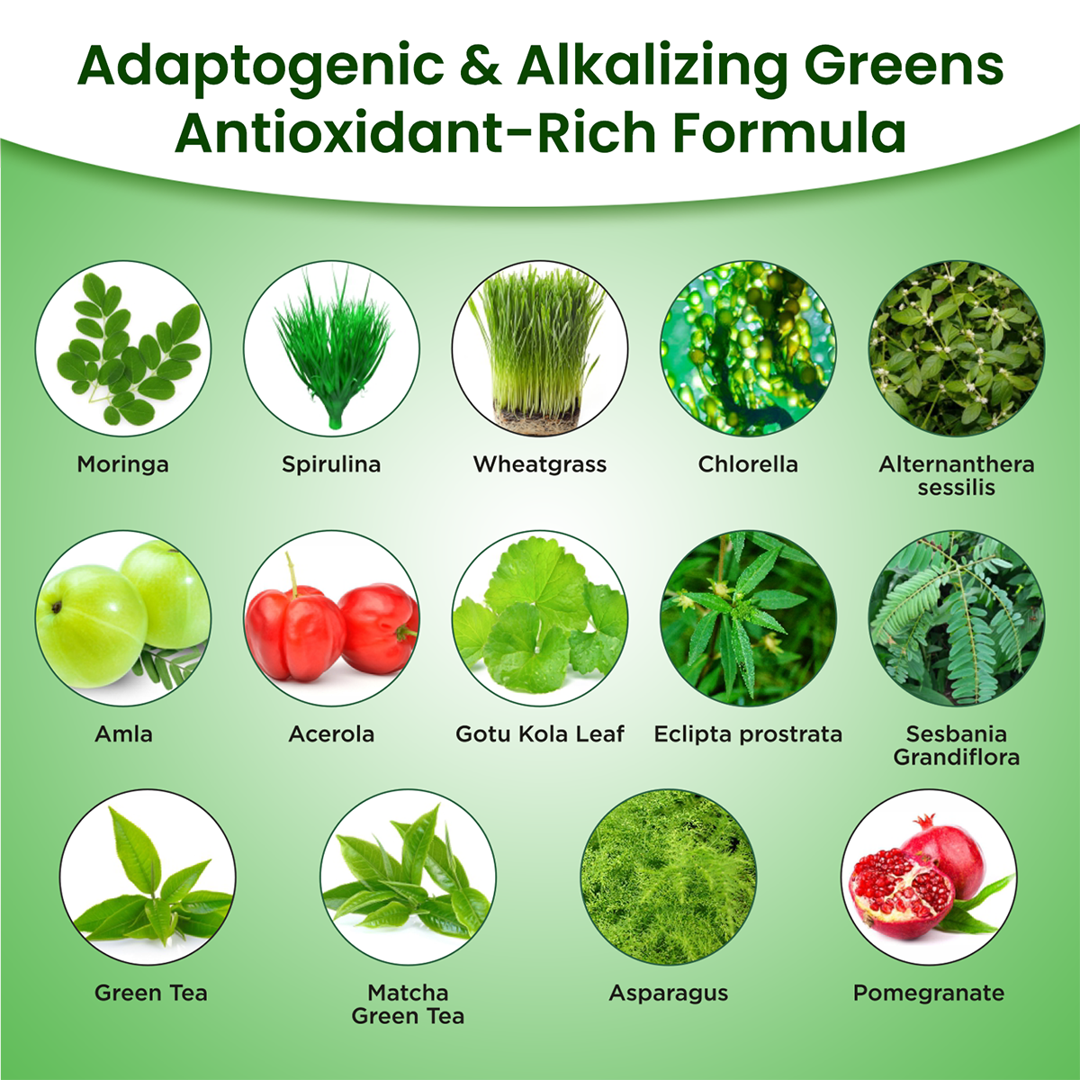Greens Glow Biotin & Vegan Collagen Capsules
