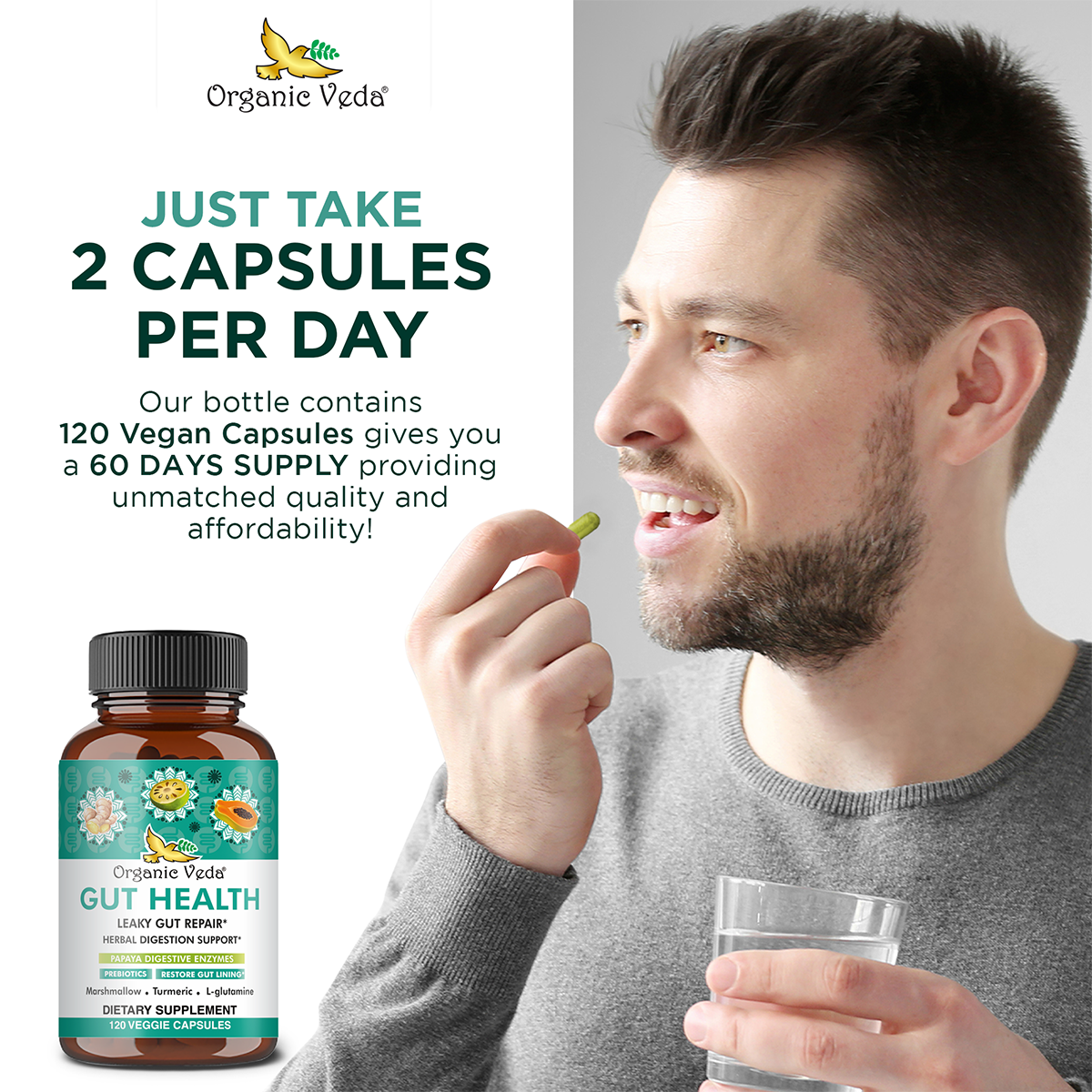 Gut Health Leaky Gut Repair Capsules