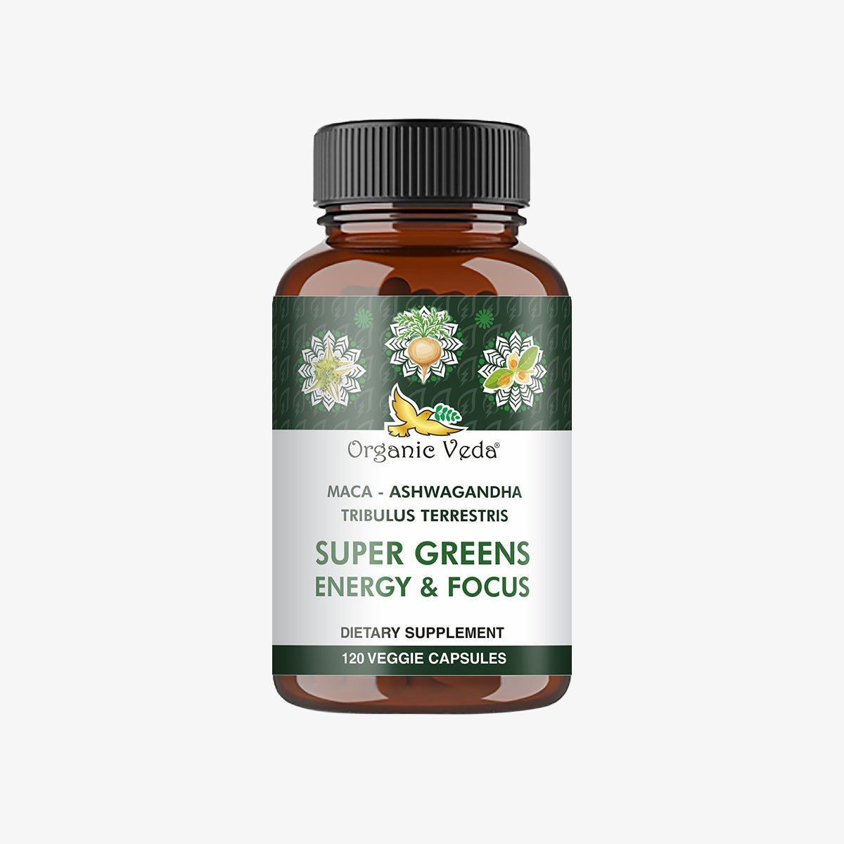 Maca + Ashwagandha Super Greens Energy & Focus
