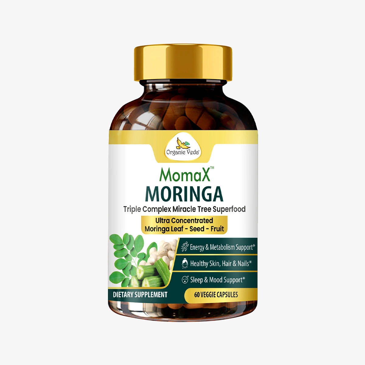 Moringa Triple Complex OrganicVeda USA