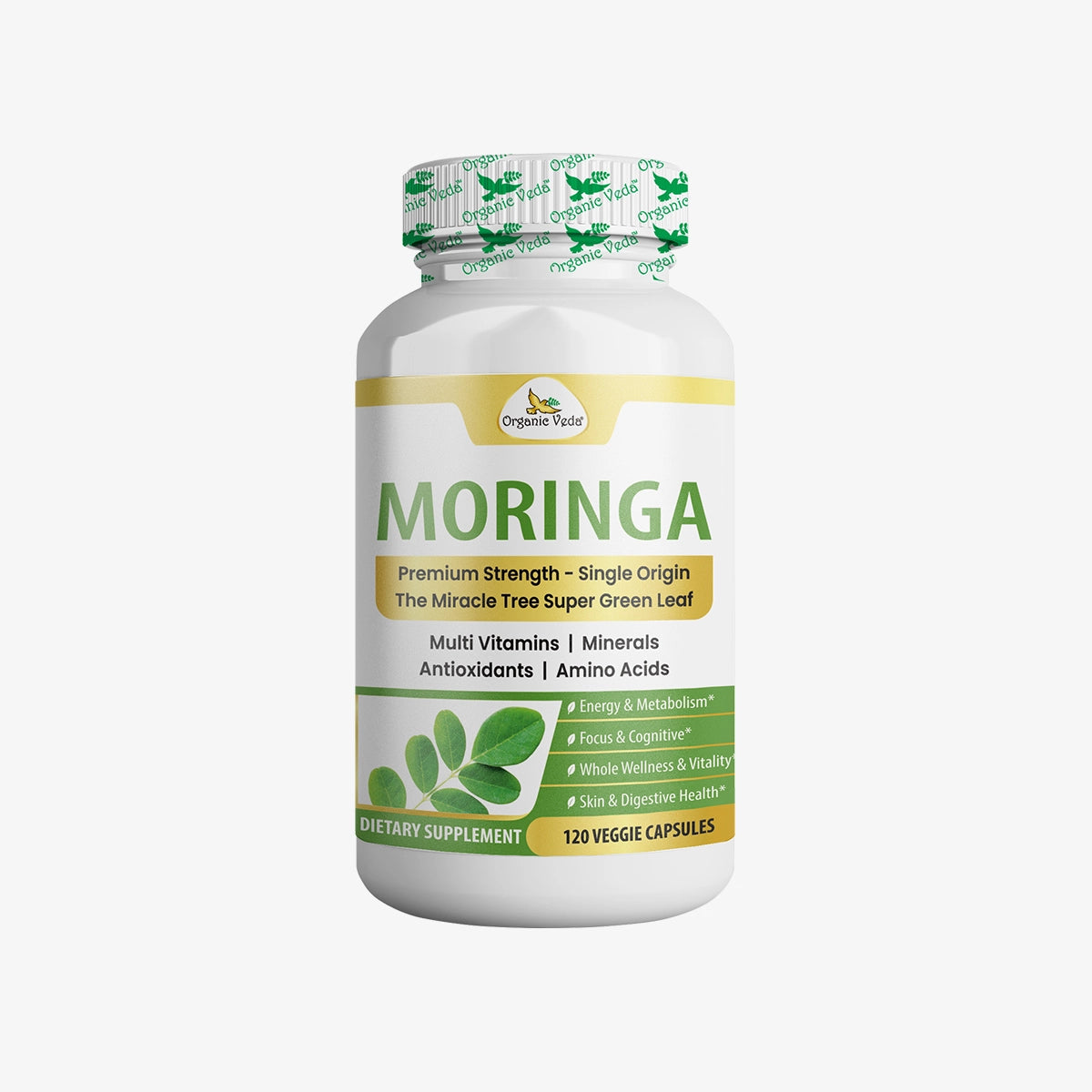 Moringa Capsules OrganicVeda USA
