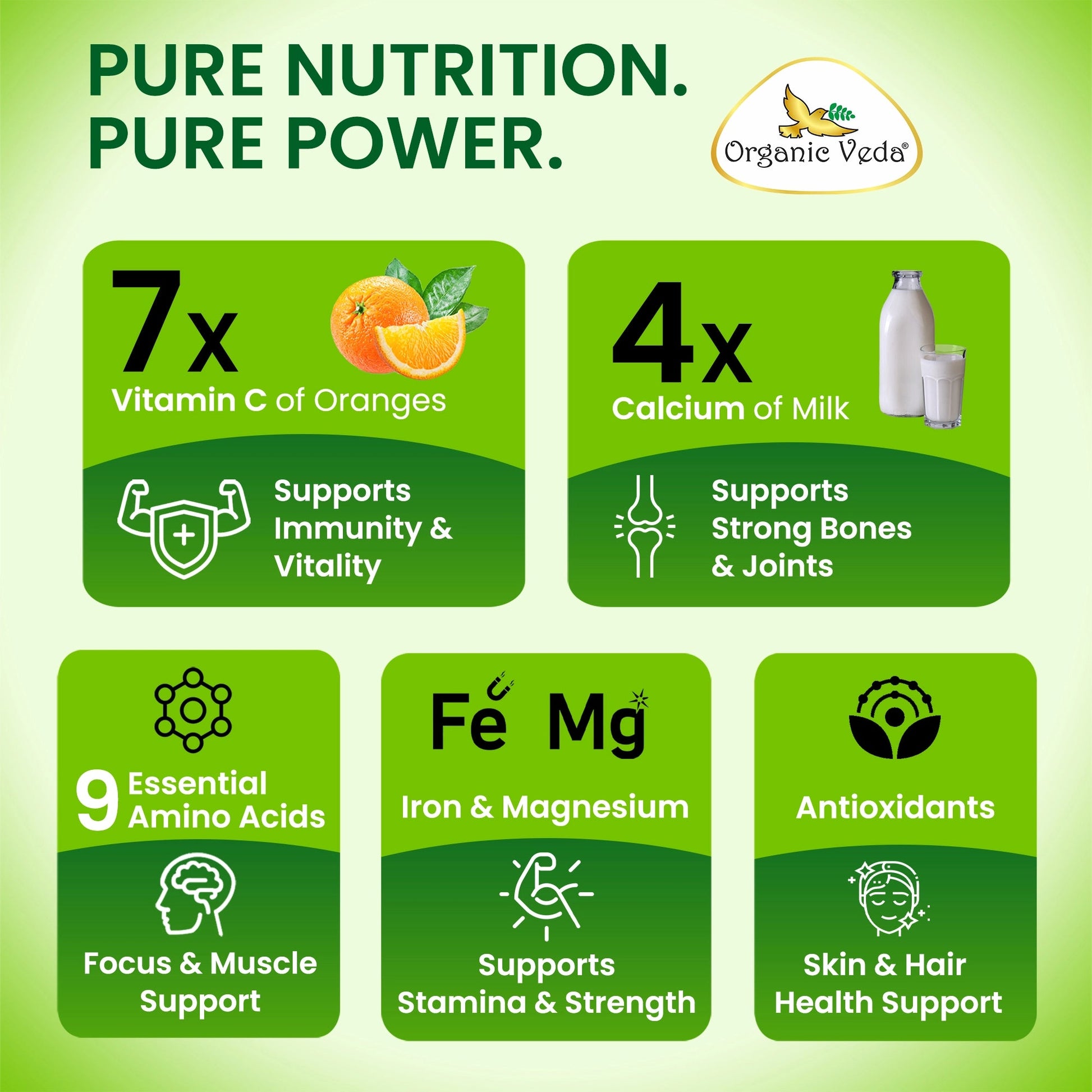 Moringa Capsules OrganicVeda USA