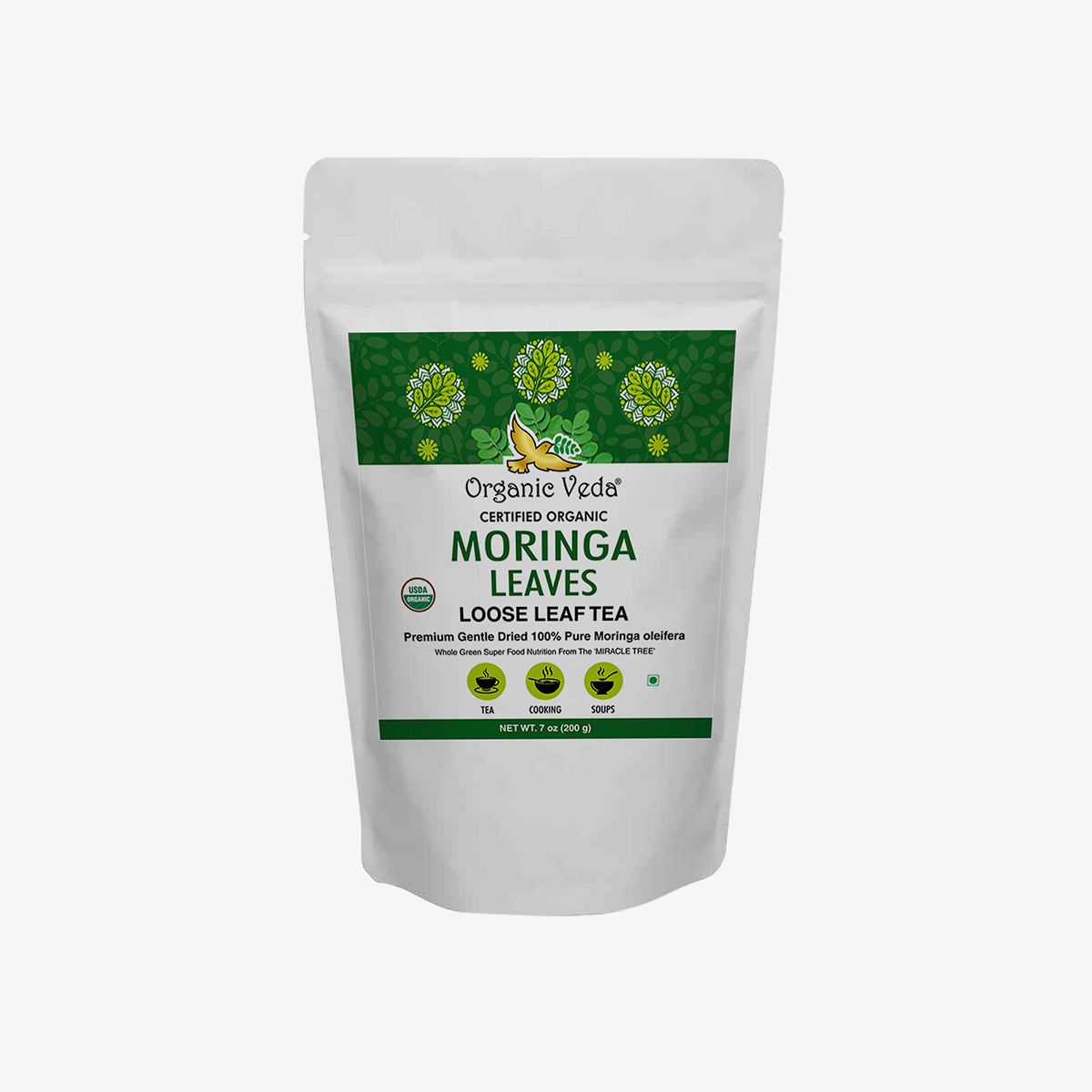 Moringa Loose Leaf Tea (Dried Leaves)