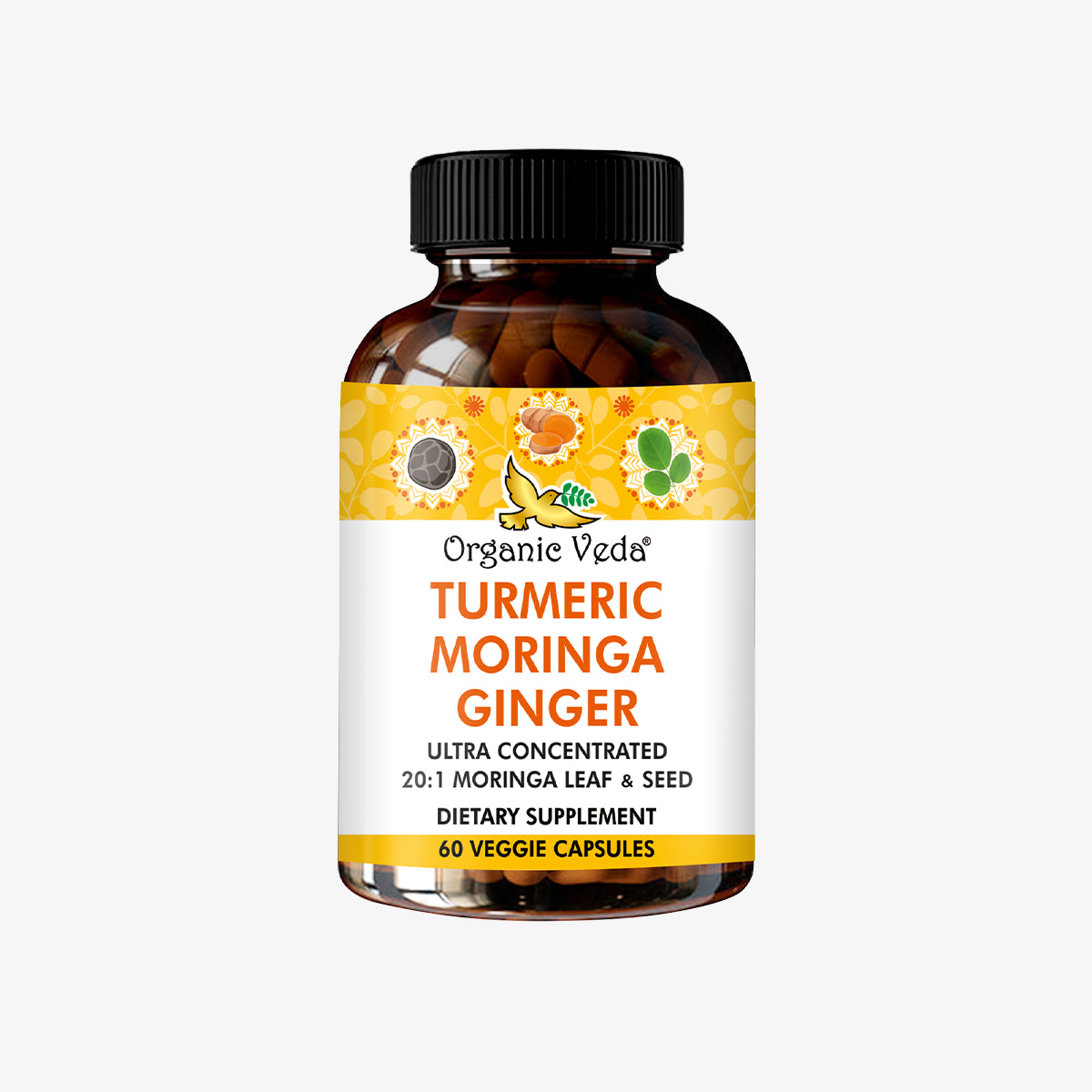 Turmeric Moringa Ginger Capsules