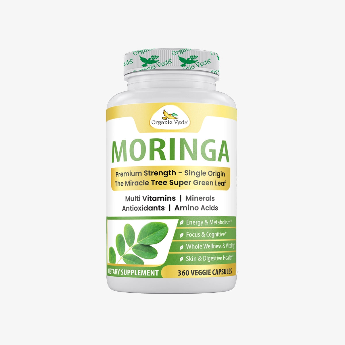 Moringa Capsules OrganicVeda USA