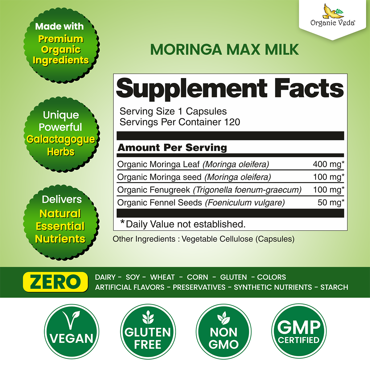 Moringa Max Milk Capsules