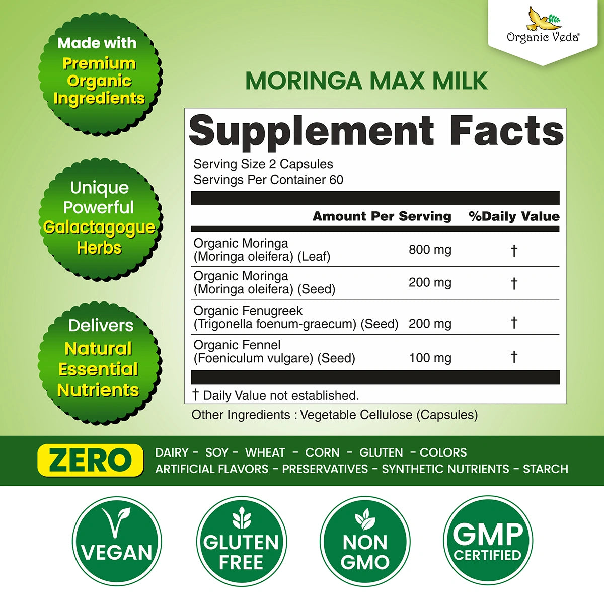 Moringa Max Milk Capsules