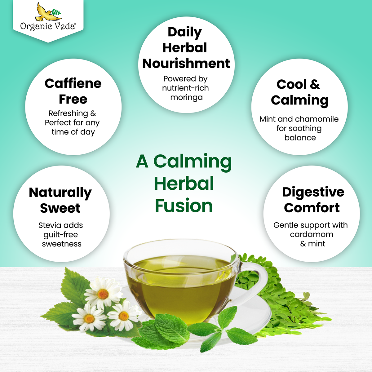 Moringa Mint Tea Bags
