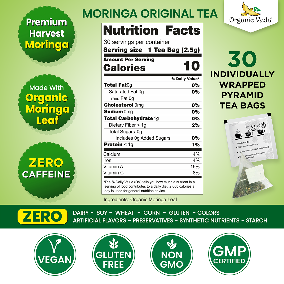 Moringa Original Tea
