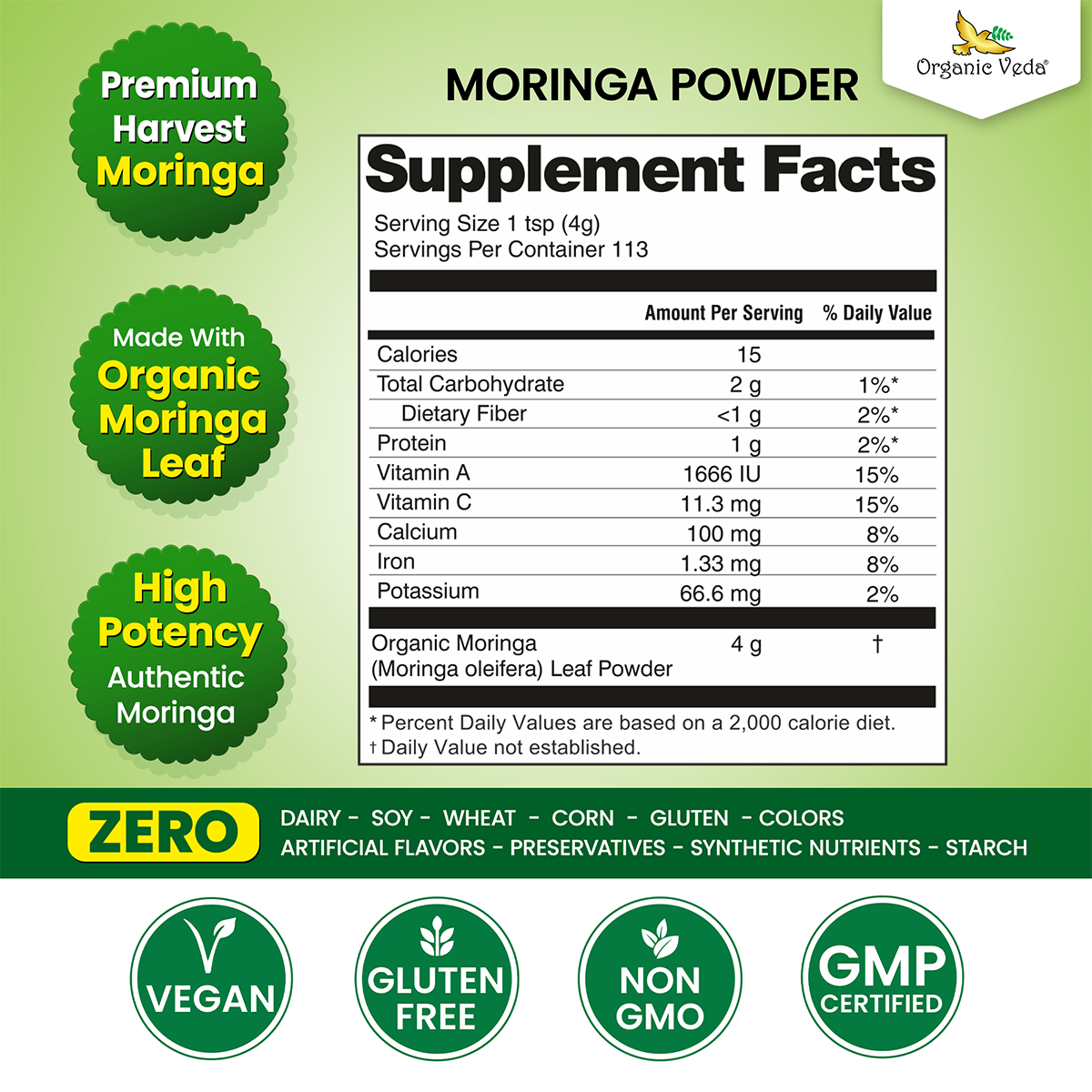 Moringa Leaf Powder