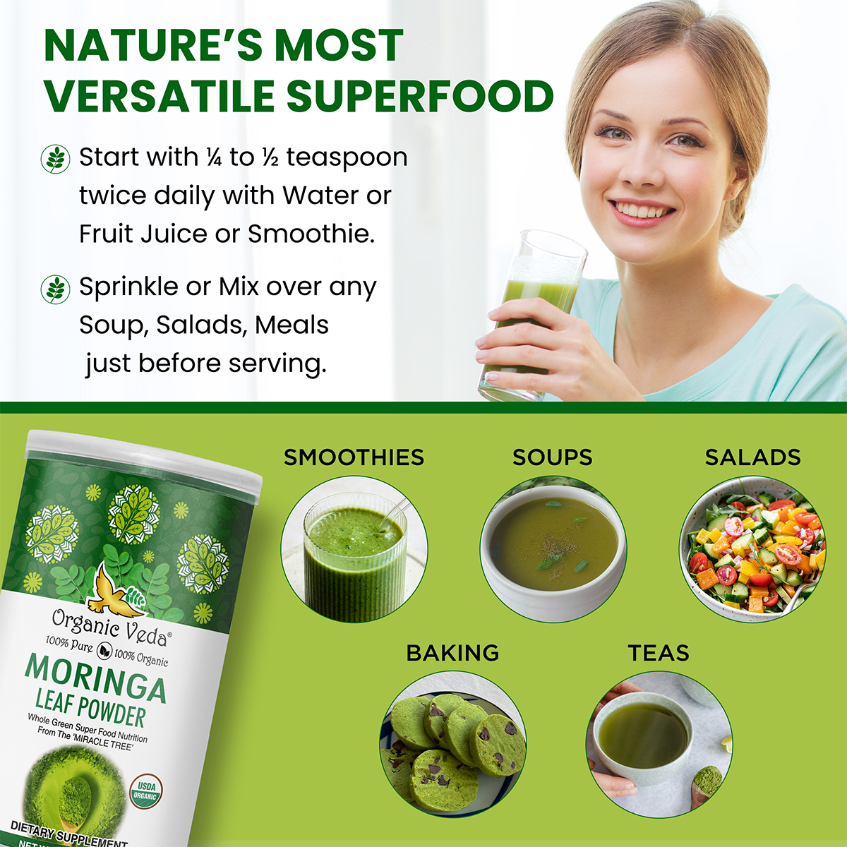 Moringa Leaf Powder