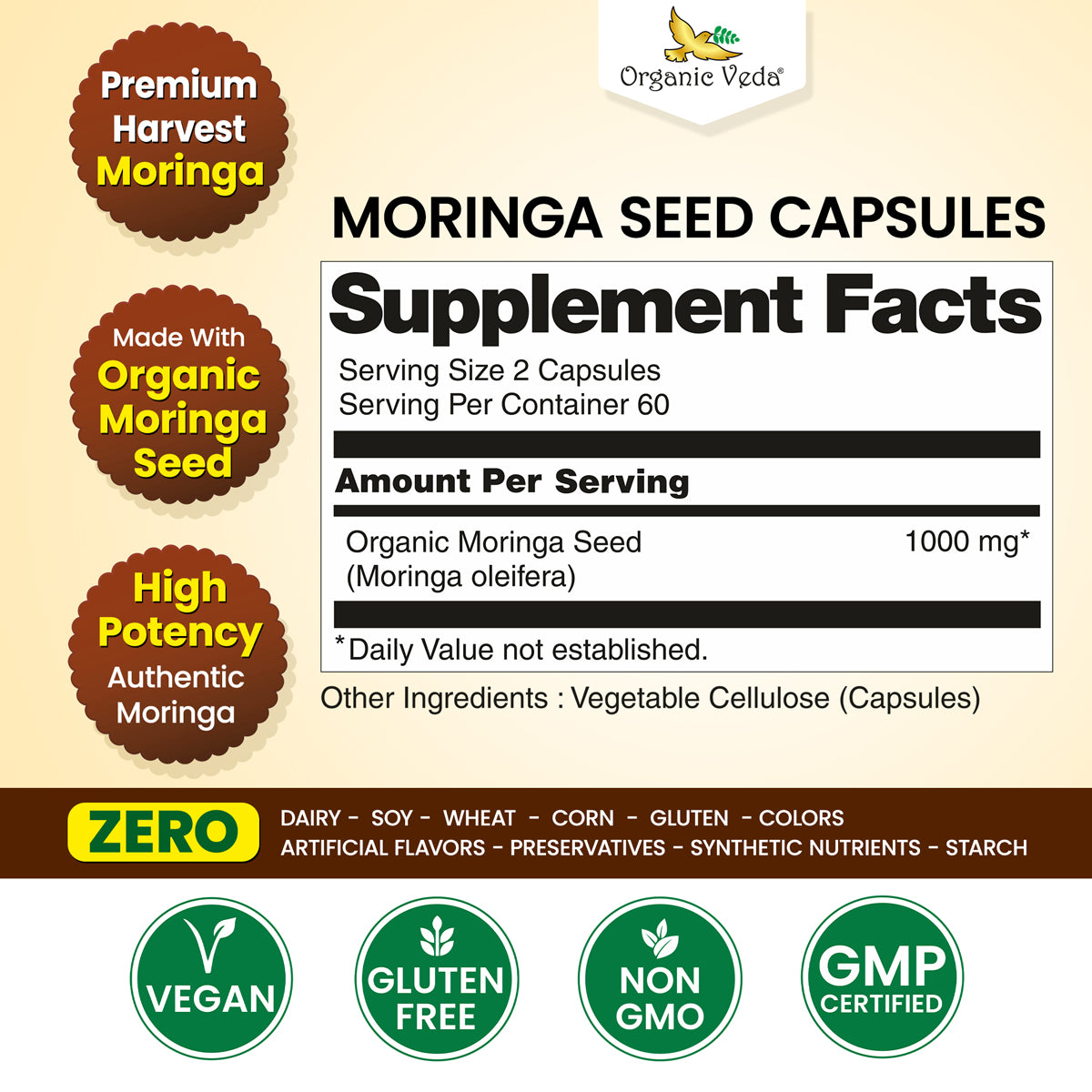 Moringa Seed Capsules