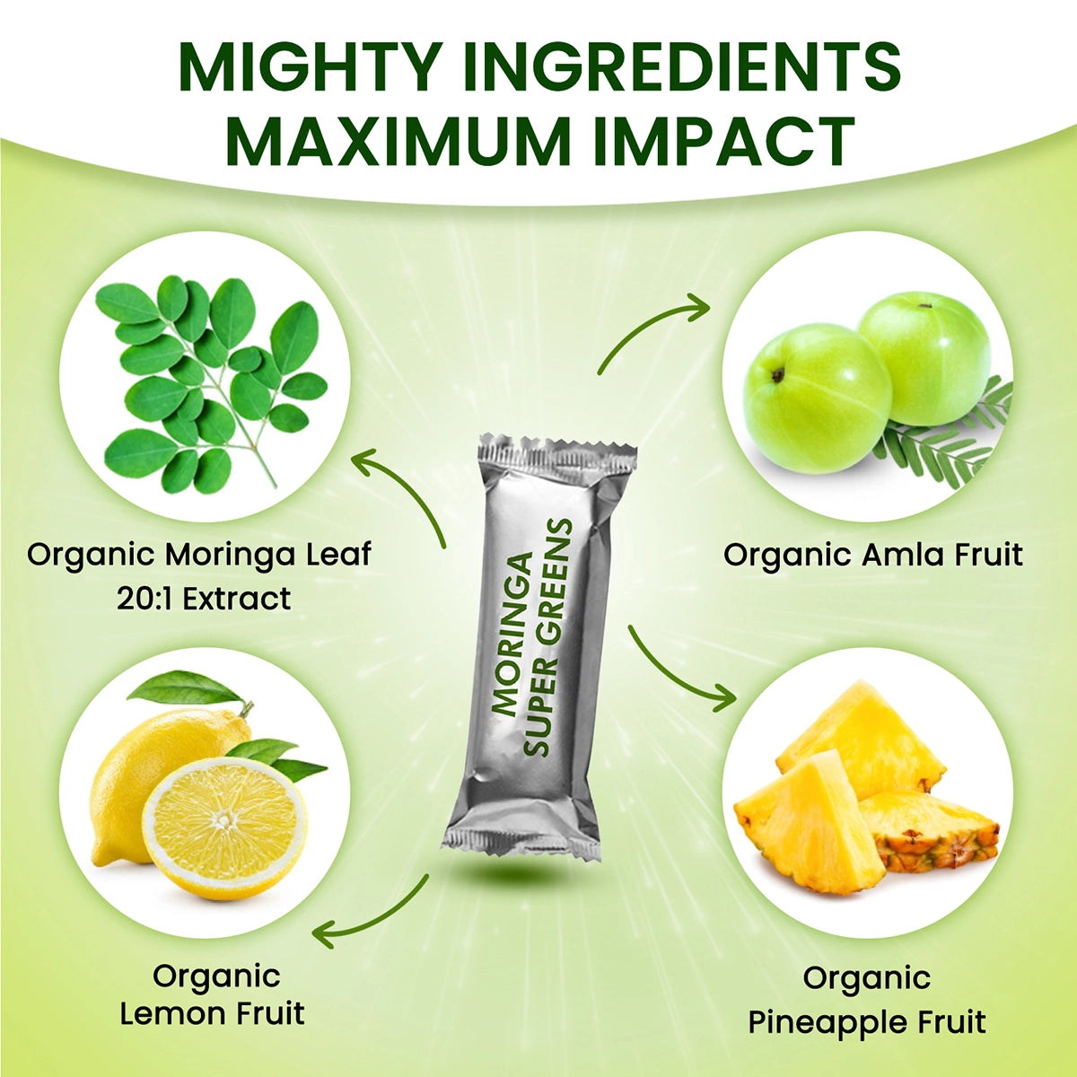 Moringa Super Greens Organicveda