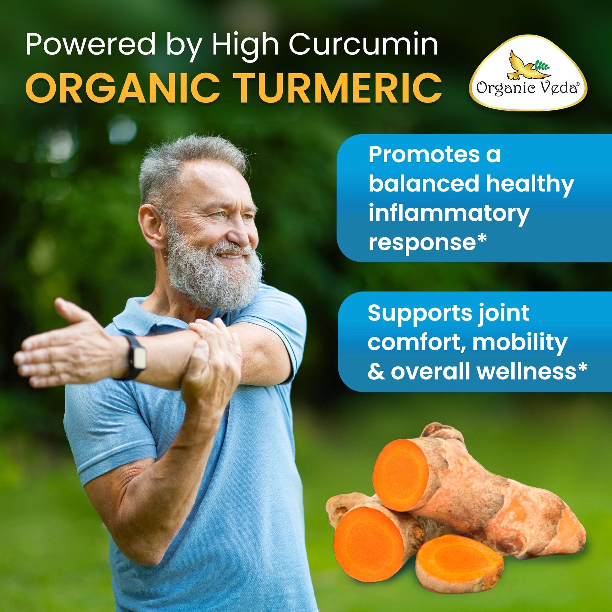Neem & Turmeric Immune Support Capsules OrganicVeda USA