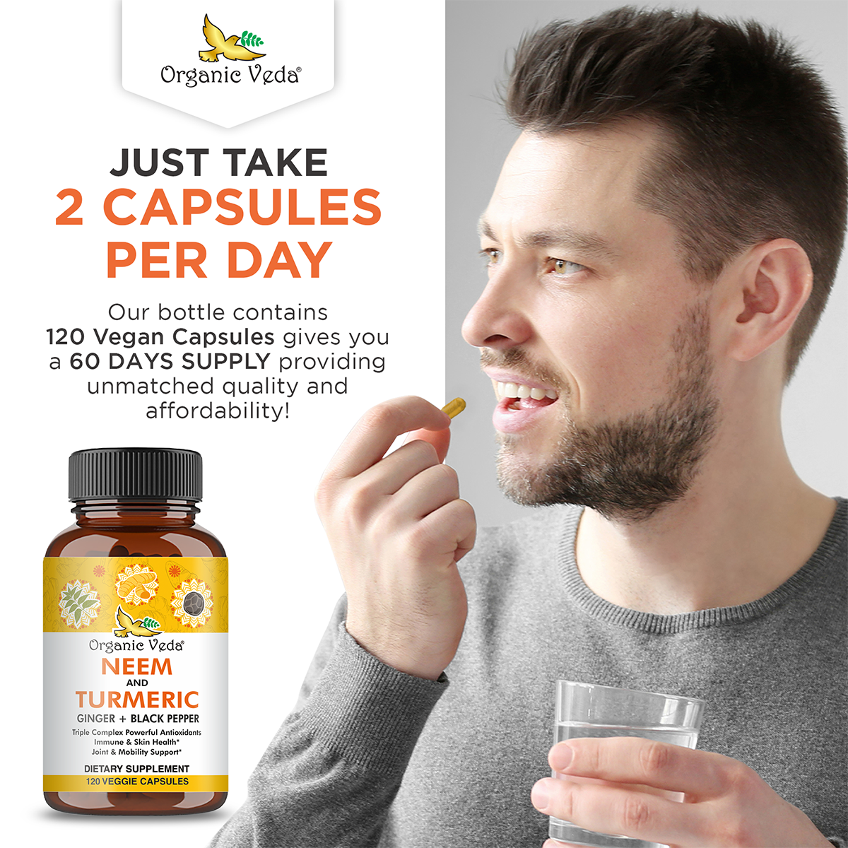 Neem & Turmeric Capsules