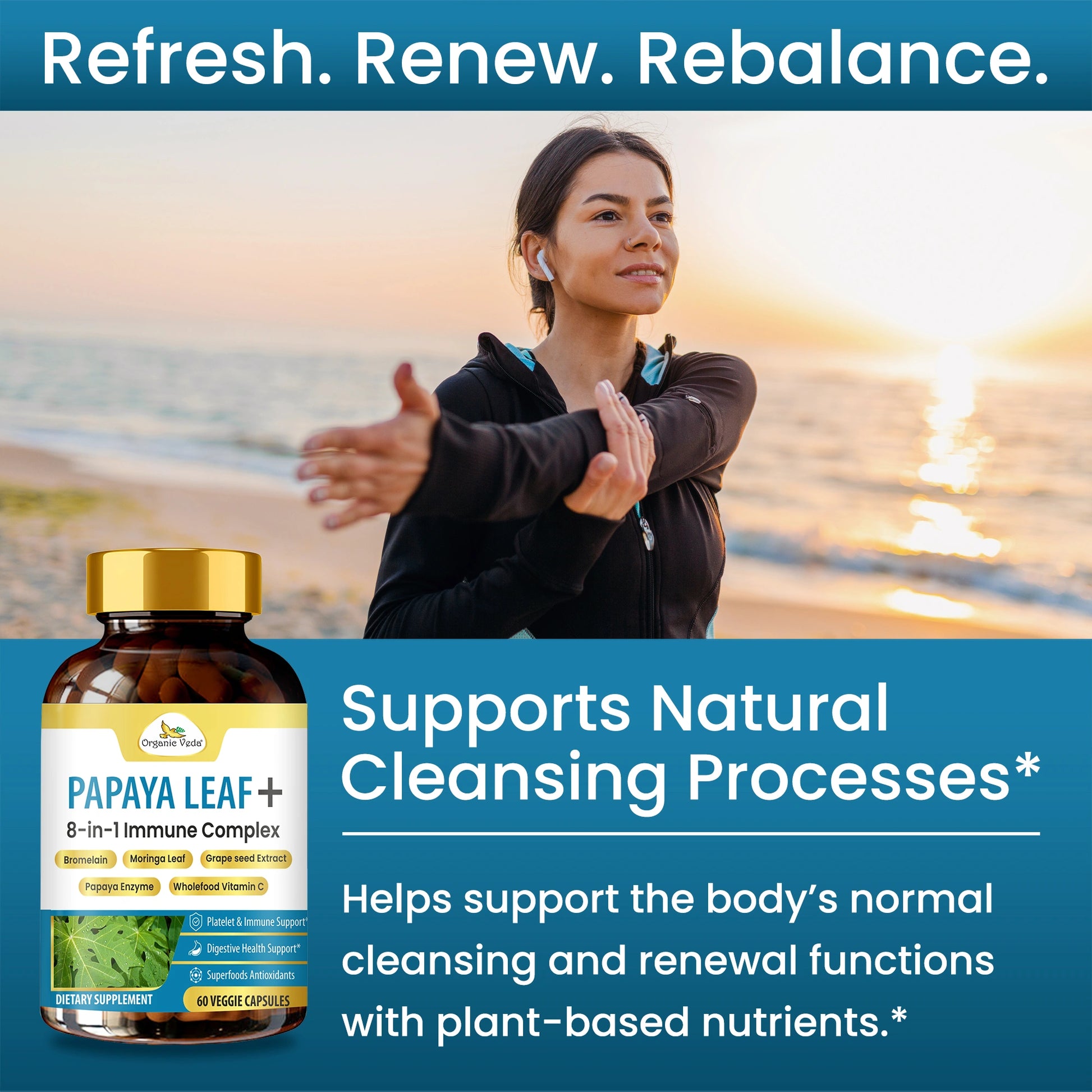 Papaya Leaf+ 8-in-1 Immune Complex