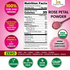 Rose Petal Powder OrganicVeda
