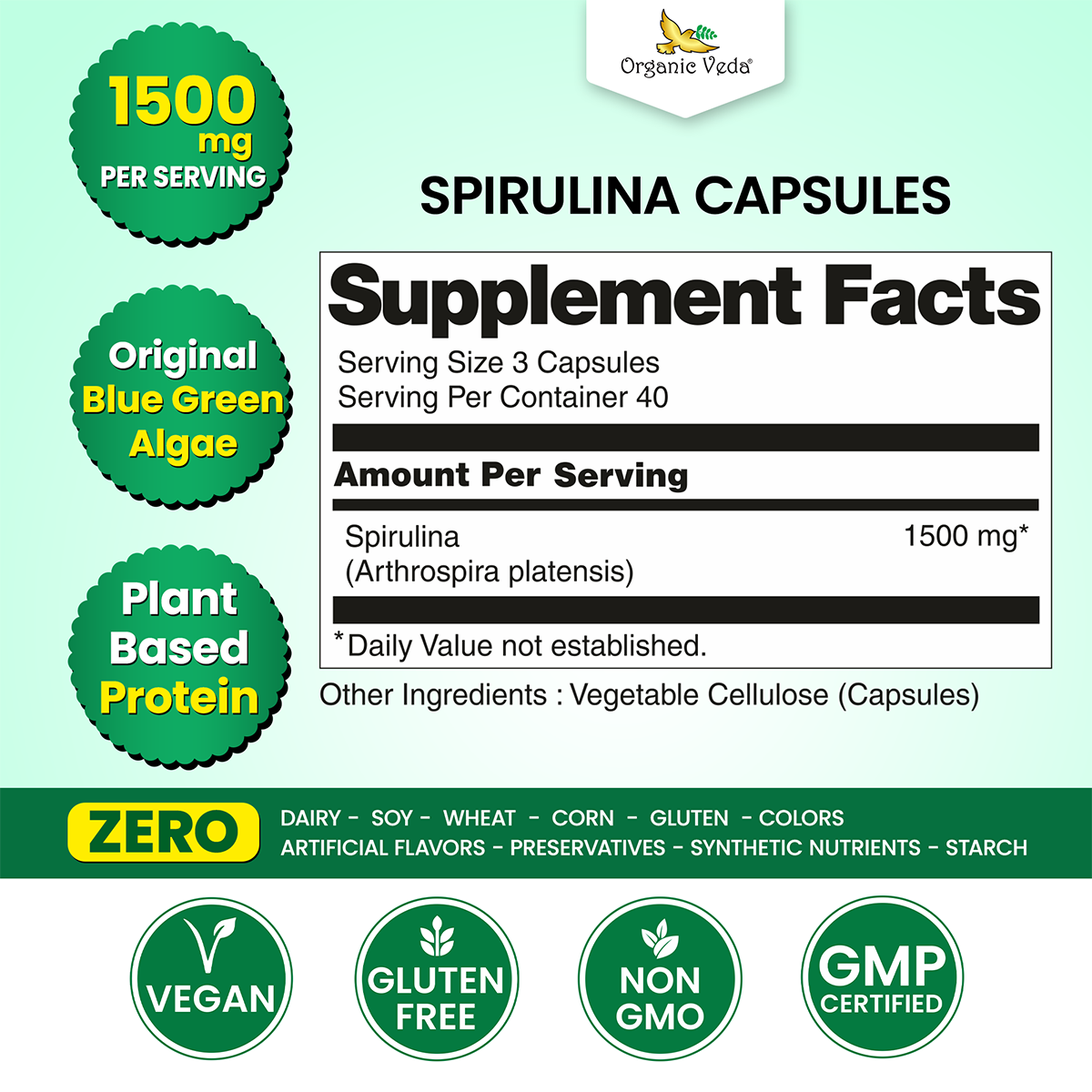 Spirulina Capsules