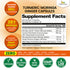 Turmeric Moringa Ginger Capsules OrganicVeda