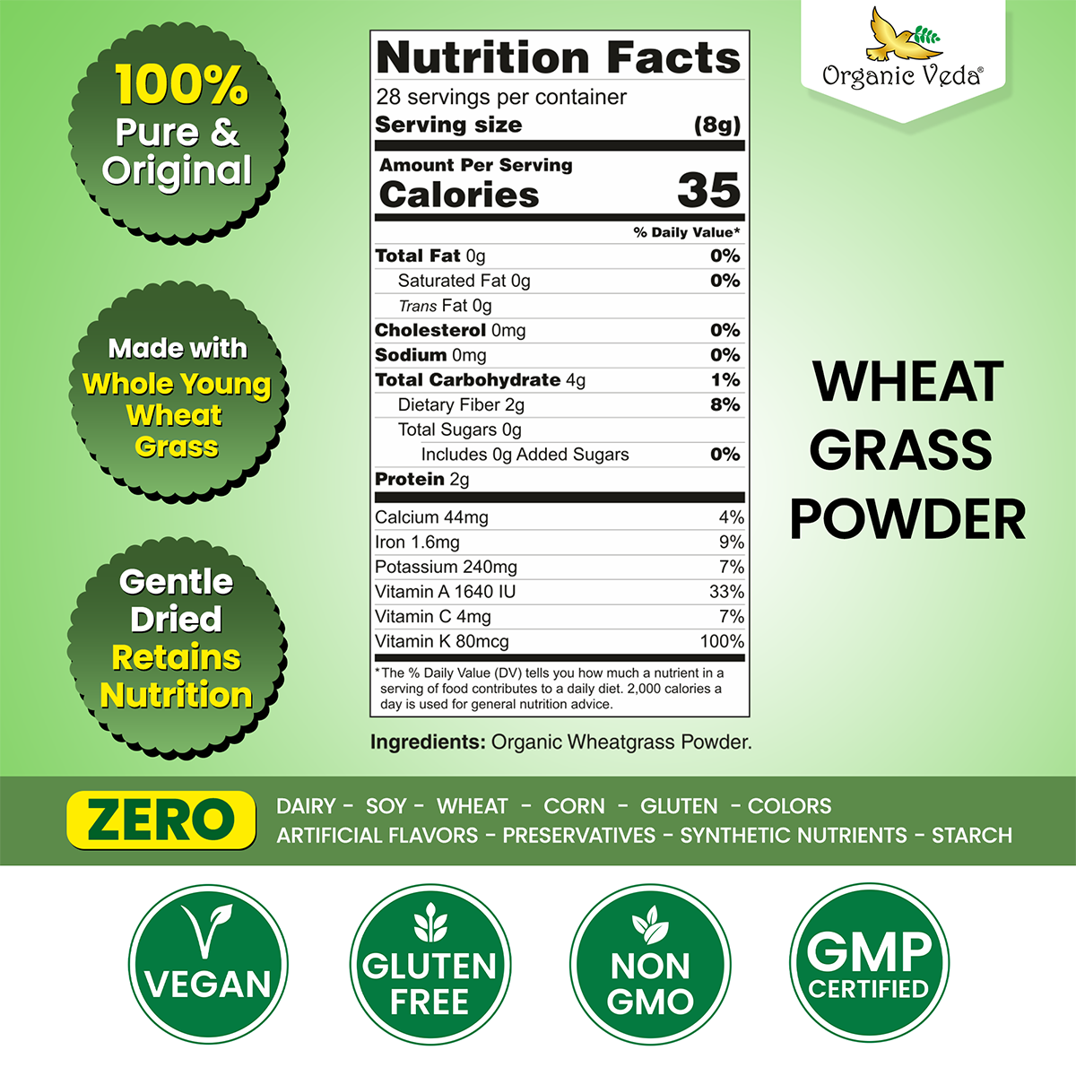 Wheatgrass Powder