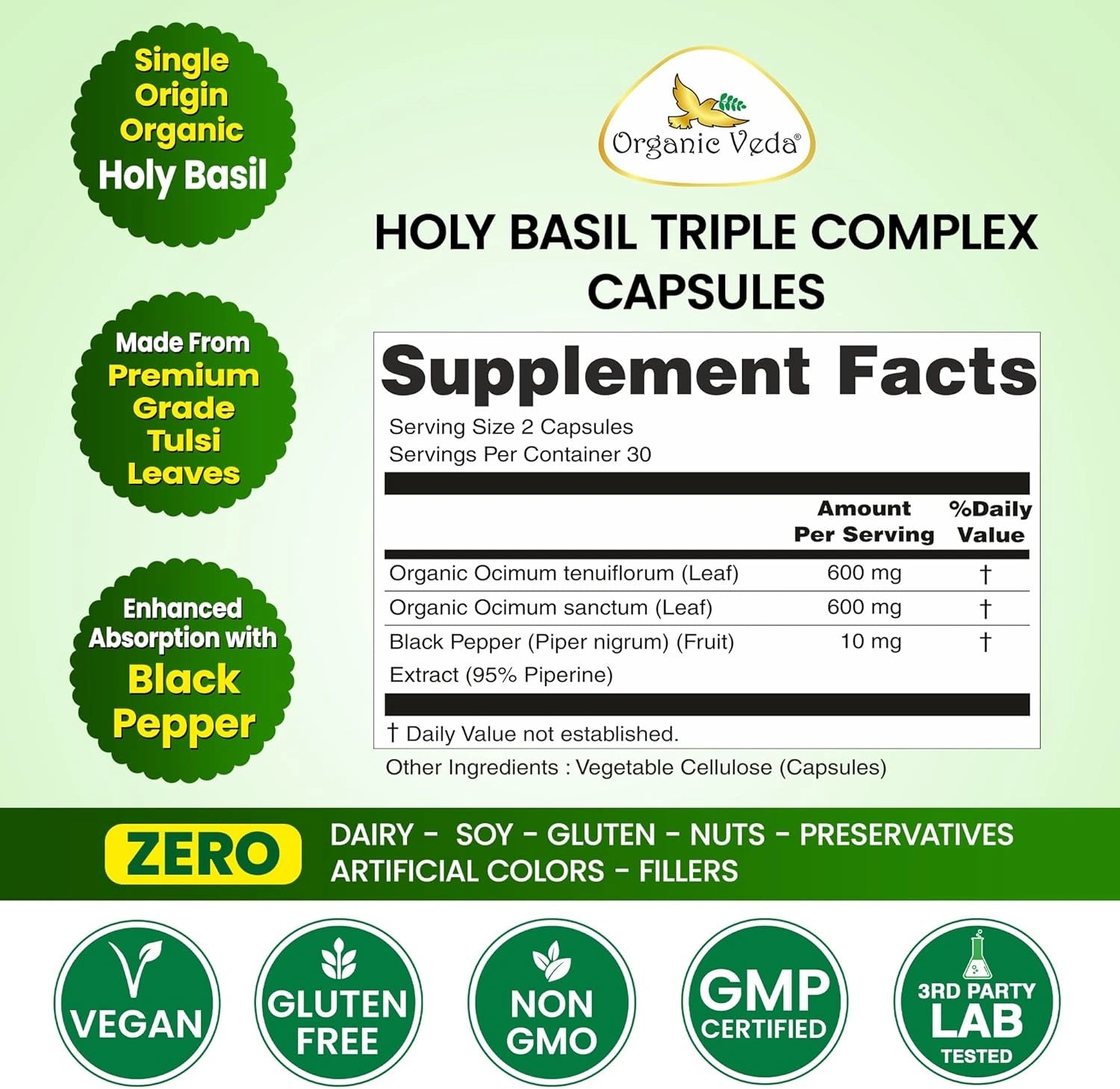 Holy Basil Triple Complex