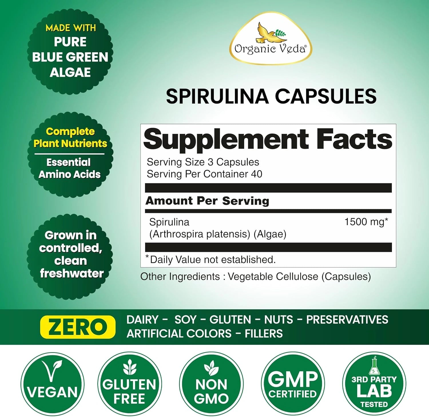 Spirulina Capsules